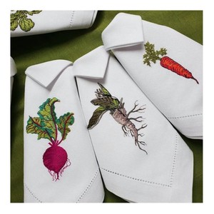 Thiết kế đẹp mix in vải khăn ăn in <span class=keywords><strong>Jacquard</strong></span> vải linen vải cưới Khăn ăn bảng - Product Image 1