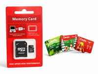 Cartes SD en plastique haute vitesse U1/A1/CLASS10 pour appareils photo et stockage portable - 2 Go à 128 Go à bas prix