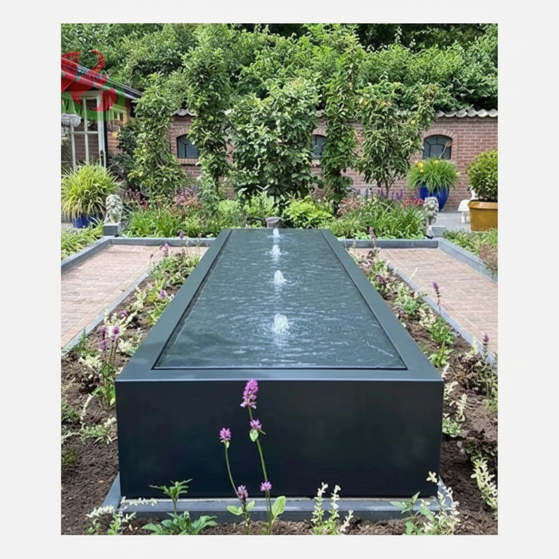 Water Fountains Pools for Decoration Rectangular