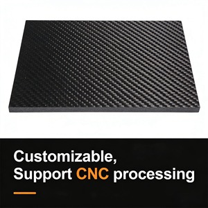 SHENYU 3K Twill Carbon Fiber Board (5mm Thickness) Customizable CNC Machined Steering Wheel - Product Image 4