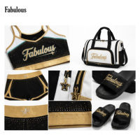 Pakaian Latihan Cheer yang Menakjubkan Warna Teal Set Pakaian Latihan Cheer All Star Pakaian Latihan Cheer