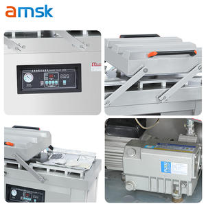 เครื่องบรรจุภัณฑ์สุญญากาศกึ่งอัตโนมัติแบบสองห้องสำหรับเนื้อสัตว์และอาหารทะเล - Product Image 4