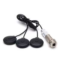 Micro-piezo pour guitare, violon, ukulélé, mandoline – Sans perçage – Accessoires de micro