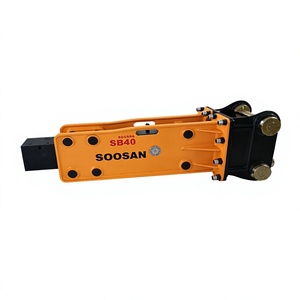 Martillo Hidráulico SB40 de Tipo Abierto Superior para Trabajo Pesado con Motor para Excavadora Compacta, Equipo de Construcción y Minería - Product Image 1
