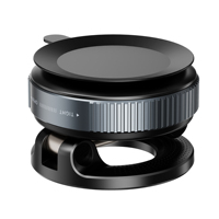 Support de Téléphone Rotatif à 360° à Ventouse en Alliage de Zinc, Support Magnétique à Adsorption par Vide pour Salle de Sport, Voiture, Mur, Verre