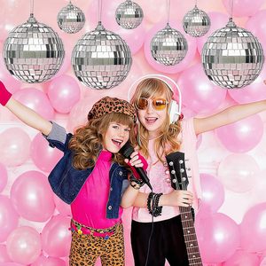Nueva Llegada, Bola de Discoteca Colgante de 2CM-100CM, Bola de Discoteca Colgante Divertida y Genial, Bolas de Discoteca de Cristal Plateado, Decoración Navideña - Product Image 6