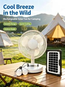Seasonal Sale English Floor Standing Industrial Exhaust <b>Fan</b> Household Solar <b>Fan</b> With Solar Panel - Product Image 1
