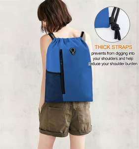 Professional Promotional Products Design Custom Gym <b>Drawstring</b> Bags <b>Backpack</b> <b>Drawstring</b> Bags - Product Image 6