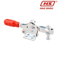 Haoshou HS-20752-B (identique au 213-U) Serre-joints horizontaux manuels en acier à base de barre en U pour l'assemblage et la fixation