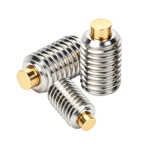 Tornillo de fijación puntiagudo de latón y acero inoxidable SUS304 angloamericano 1/2-13*1in--10-24 (32)*1in M3-M10 de acero al carbono 12.9 ennegrecido OEM - Product Image 6