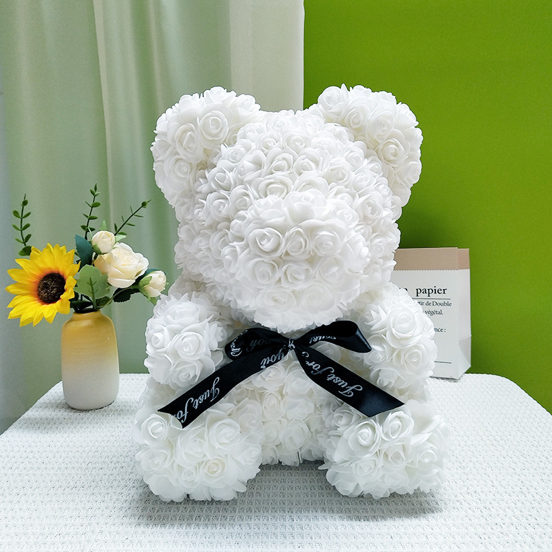 White rose bear