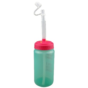 Bouteille d'eau de sport souple pour cyclisme de 500 ml avec logo personnalisé, légère et portable, bouteille de sport en plastique à presser, échantillon gratuit - Product Image 1