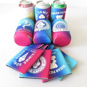 Custom Logo Neoprene Insulated Collapsible Stubby Beer Sleeve Daily Life Use Personalized Can Cooler Coozies with Custom Logo - Product Image 2