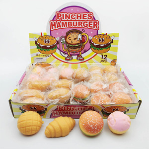 3D TPR <span class=keywords><strong>Squishy</strong></span> Đồ chơi bánh hamburger Fidget đồ chơi cảm giác Giải Nén Căng thẳng Đồ chơi bóp - Product Image 6