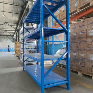 מחסן מתלה מחסן מתכוונן stackacks פלדה מזרן מתכת ריתוק תעשייתי מדפים אורך מדפים - Product Image 6