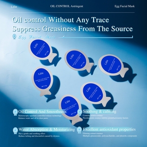 Masker Wajah kolagen telur malam, masker wajah tidur Anti Keriput, pelembab dalam, masker menyusut pori-pori, masker wajah tidur - Product Image 3