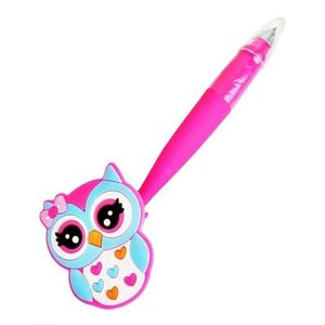 Bolígrafo de Gel Suave Personalizado con Diseño de Dibujos Animados, Versión Coreana, Creativo, con Pulsador, Ancho de Escritura de 0.5mm, para Oficina y Escuela, con Adhesivo - Product Image 1