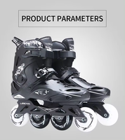 CHAQUE haute qualité Skate Inline Professional Slalom Skate Roller Skating Man Roller Skate Chaussures pour homme adulte