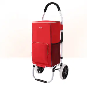 Folding Trolley,Portable Car Storage Luggage Trolley Is Waterproof For Grocery Shopping