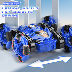 批发四轮多人游戏玩具车惯性特技双面汽车摩擦赛车玩具儿童礼品 - Product Image 3