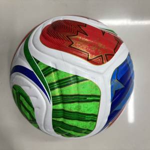 Wholesale PU <b>Leather</b> Soccer Ball Official Match Training <b>Football</b> Size 5 with Personalized Logo Print - Product Image 4