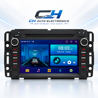 Navigation GPS pour voiture GMC, radio FM, lecteur DVD de voiture, écran HD 7 pouces, processeur 4 cœurs, Android, WiFi, CarPlay sans fil, Android Auto