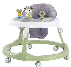 Marche-bébé pliable avec roues pour prévenir les jambes arquées, marche-bébé 2 en 1 - Product Image 1