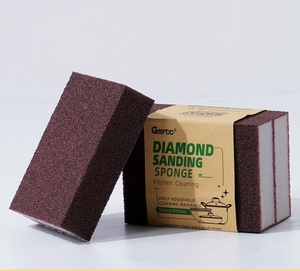 Cepillo <span class=keywords><strong>de</strong></span> esponja <span class=keywords><strong>de</strong></span> esmeril, esponja <span class=keywords><strong>de</strong></span> limpieza mágica <span class=keywords><strong>de</strong></span> cocina para eliminar el óxido, limpieza <span class=keywords><strong>de</strong></span> ollas y sartenes - Product Image 2