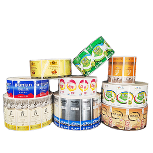 Custom Made Synthetic Paper PP Matte Lamination Effect Milk Yoghurt Bottle Sticker <strong>Label</strong> Self Adhesive Sticker <strong>Label</strong> <strong>Roll</strong> - Product Image 5