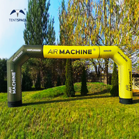 Nouveau design Publicité commerciale extérieure Gonflables Arc gonflable prêt pour l'événement Arches de finition de début Ballon de porte de soufflage d'air