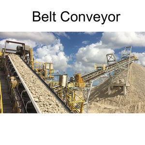 Sabuk konveyor untuk batu kapur besi bijih coke clinker Harga Murah pabrik Cina transportasi kualitas baik coveyor sabuk pengumpan - Product Image 5