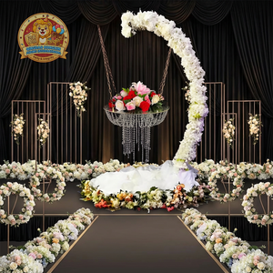 Soporte de Acero Inoxidable para Decoraciones de Bodas, Navidad, Halloween, Accesorios para Cabina de Fotos, Decoración <span class=keywords><strong>del</strong></span> Hogar, Soporte para Flores - Resistente a los Rayos UV - Product Image 6