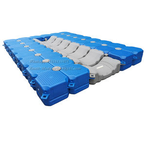 Ladrillos Flotantes Modulares de HDPE con Bisagras para Muelle de Barcos 500*500*400mm - Product Image 2