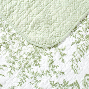 Gran oferta, juegos de edredones florales elegantes, edredón verde, juego de cama, edredón fino, colchas, cobertores - Product Image 6