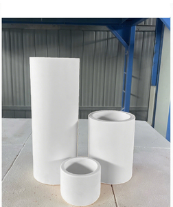 Tubo de cerámica de alúmina personalizable, transporte industrial resistente al desgaste de alta temperatura - Product Image 5