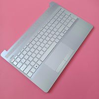Remplacement pour clavier rétroéclairé USB LED en bambou pour ordinateur portable 15-DW 15S-DU 15S-DY 15-DW0081WM, pièce L52023-001, argent