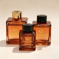 Nouvelle collection de parfums classiques de luxe, 100 ml, sans alcool, diffuseur d'arômes à bâtonnets en fibre de rotin, huile essentielle