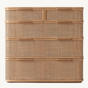 RH <span class=keywords><strong>Commode</strong></span> à cinq tiroirs <span class=keywords><strong>en</strong></span> bois <span class=keywords><strong>massif</strong></span> de style américain, armoire à tiroirs pour coiffeuse, armoire de rangement - Product Image 2