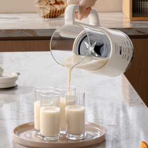 Mixeur multifonction 6 en 1, hachoir à viande, 1,2 L, 800 W, en acier inoxydable, mixeur et centrifugeuse, mixeurs robustes pour la cuisine - Product Image 3