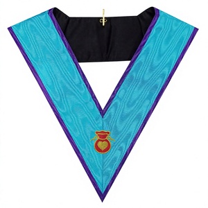 COLLAR OFICIAL DE REGALIA MASÓNICO DE MEMPHIS COLLAR HOSPITABLE DE MISRAIM RITE - Product Image 1