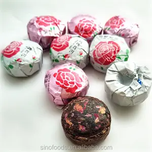 Chinese Factory Supply Mini Tea Rose Pu'er Tuo Cha