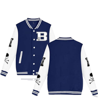 Jaket Bomber Baseball Profesional Kustom Unisex Formal Poliester Tahan Air Anti Angin Berlapis Musim Semi Motif Kamuflase Kanvas Streetwear