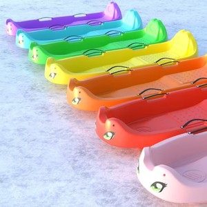 Snow Sled EVA Durable Adult Winter <b>Skiing</b> Casual Style Single Double Use - Product Image 3