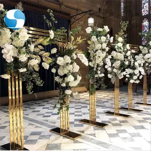 Soporte de flores para decoración de bodas y eventos, fabricante de China