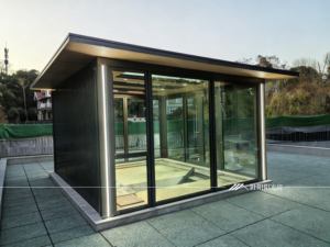 Kits de véranda en verre contemporaine en aluminium extrudé - <span class=keywords><strong>Solarium</strong></span> d'appartement - Gazebo - Pavillon en vente pour l'<span class=keywords><strong>espace</strong></span> extérieur - Product Image 3