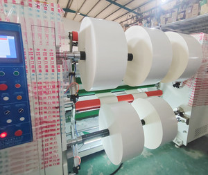 Hai mặt băng dính Jumbo CuộN tua lại máy Tước khe tua lại 800mm, Máy Cắt Băng giấy lớn máy Rạch - Product Image 4