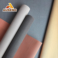Vinyle mural ignifuge et imperméable pour hôtels, idéal pour les murs des chambres et des couloirs Hampton Inn et la décoration de têtes de lit en tissu