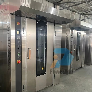 Four rotatif à gaz industriel pour pâtisserie, 16 plateaux, modèle <span class=keywords><strong>Poweradd</strong></span> 380V, garantie 1 an, provenance Henan, Chine - Product Image 4