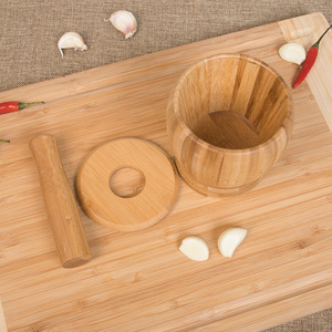 Mortier pilon en bois de bambou naturel outils <span class=keywords><strong>d</strong></span>'herbes et <span class=keywords><strong>d</strong></span>'épices broyeur <span class=keywords><strong>d</strong></span>'épices <span class=keywords><strong>d</strong></span>'herbe <span class=keywords><strong>d</strong></span>'<span class=keywords><strong>ail</strong></span> et de poivre presse broyeur pour légumes - Product Image 5