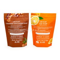 Aangepaste Stand-Up Pouch Fabriek Directe Beveiliging Ziplock Tas Waterdichte Plastic Verpakking Voor Zeep Oem Odm Leverancier
